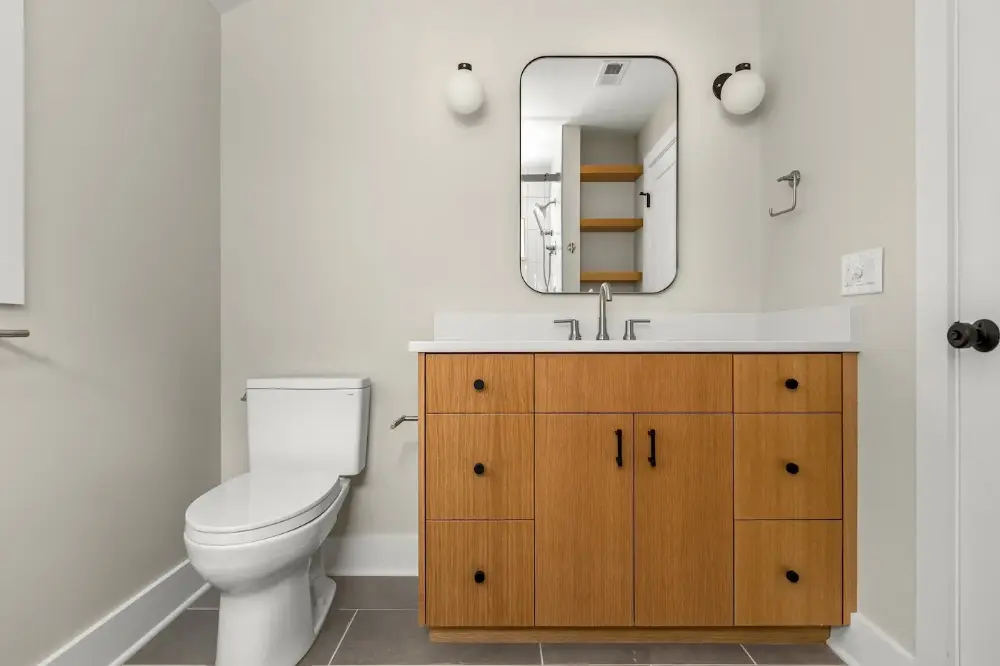 Bathroom remodel by Asheville home renovation company